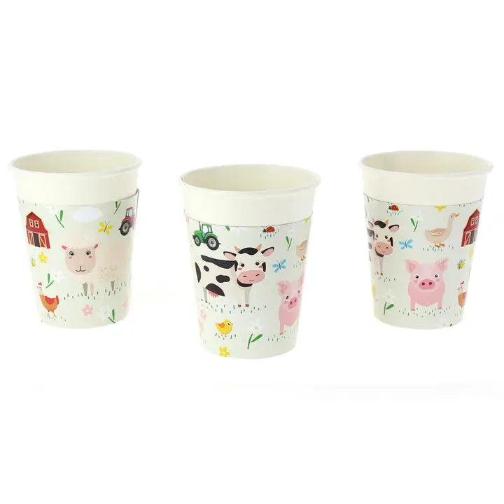 Becher "Bauernhof" (6 Stk.)
