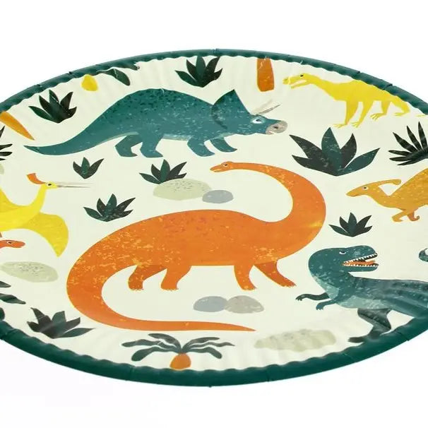 Teller "Dinosaurier" (6 Stk.)