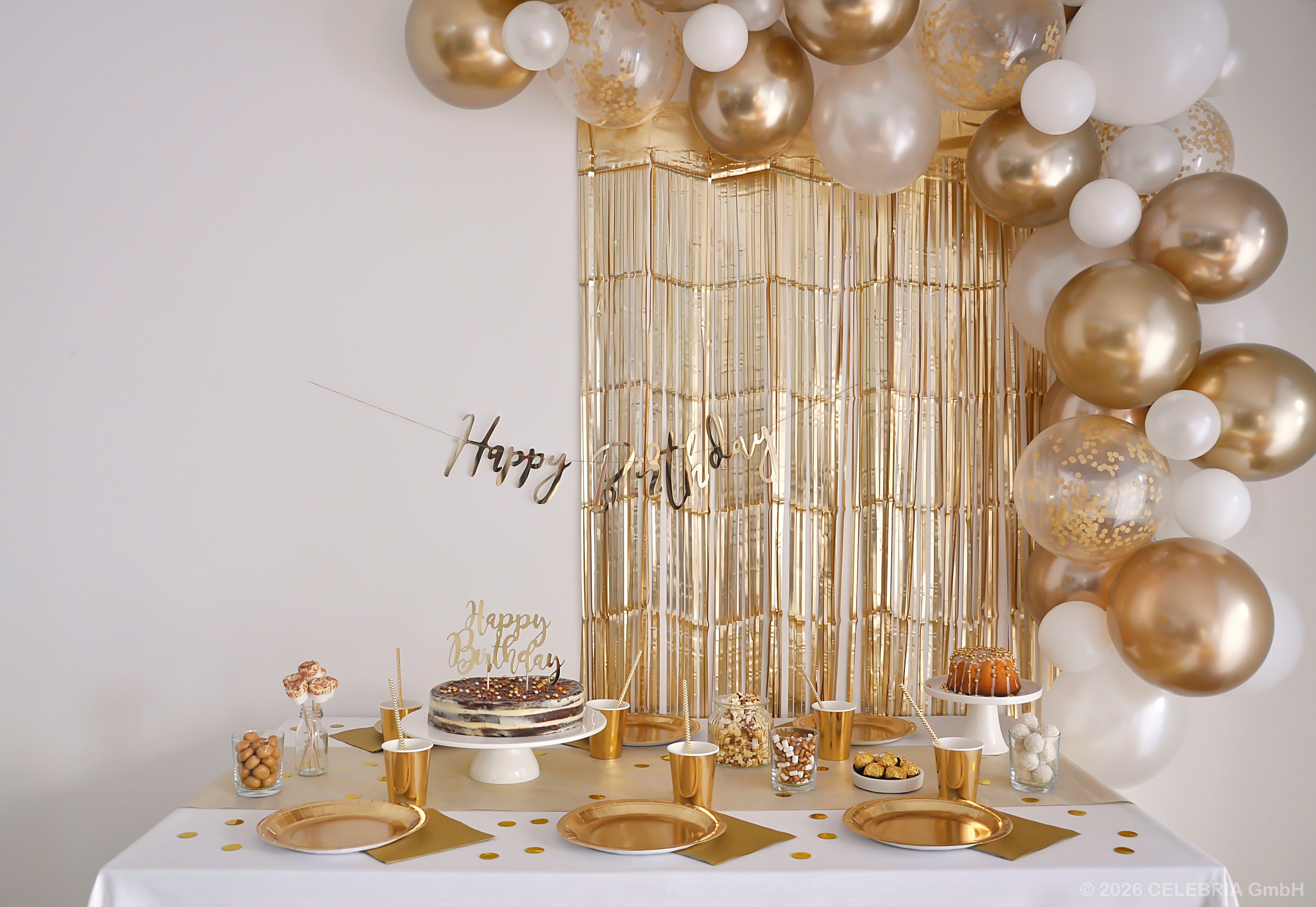 Servietten gold (20 Stk.)