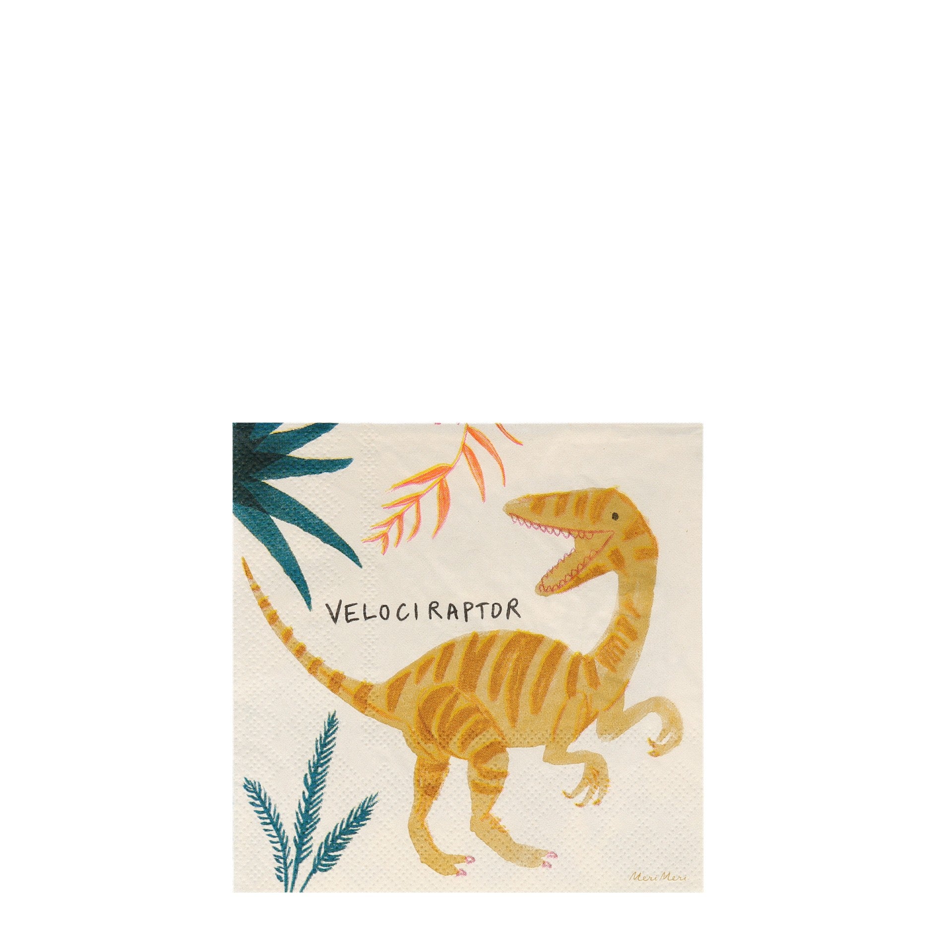 Servietten "Dinosaurierarten" (16 Stk.)