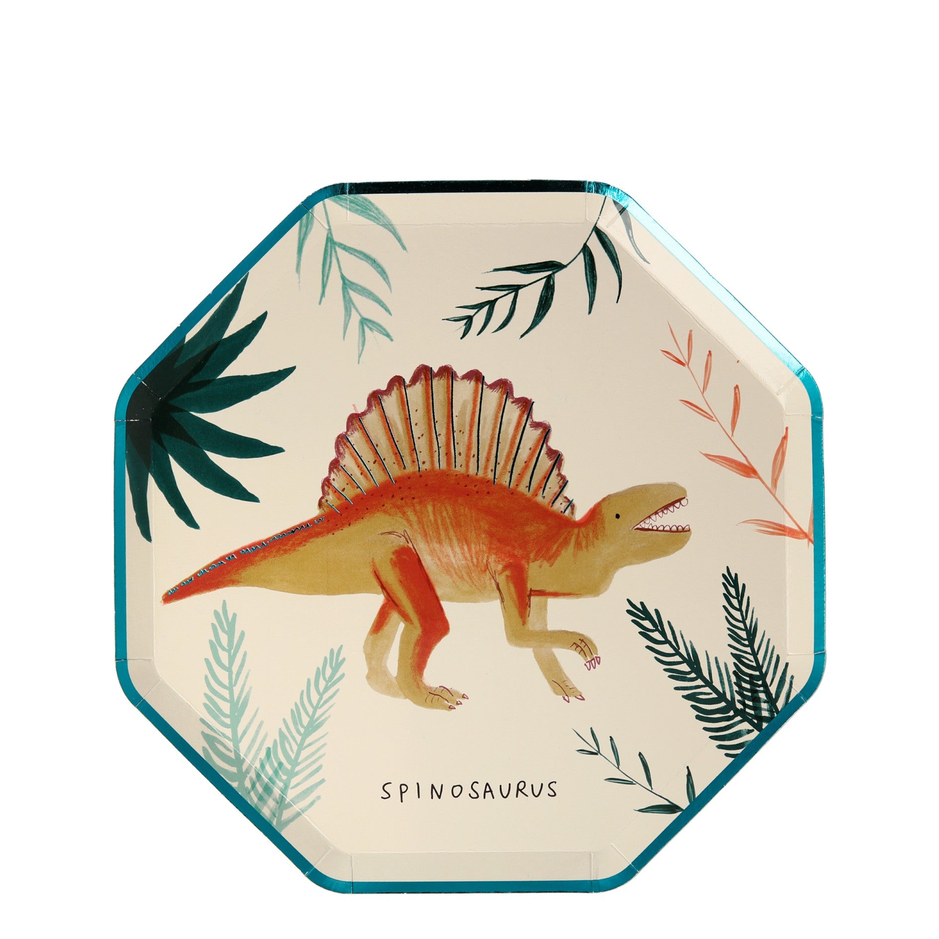 Teller "Dinosaurierarten" (8 Stk.)