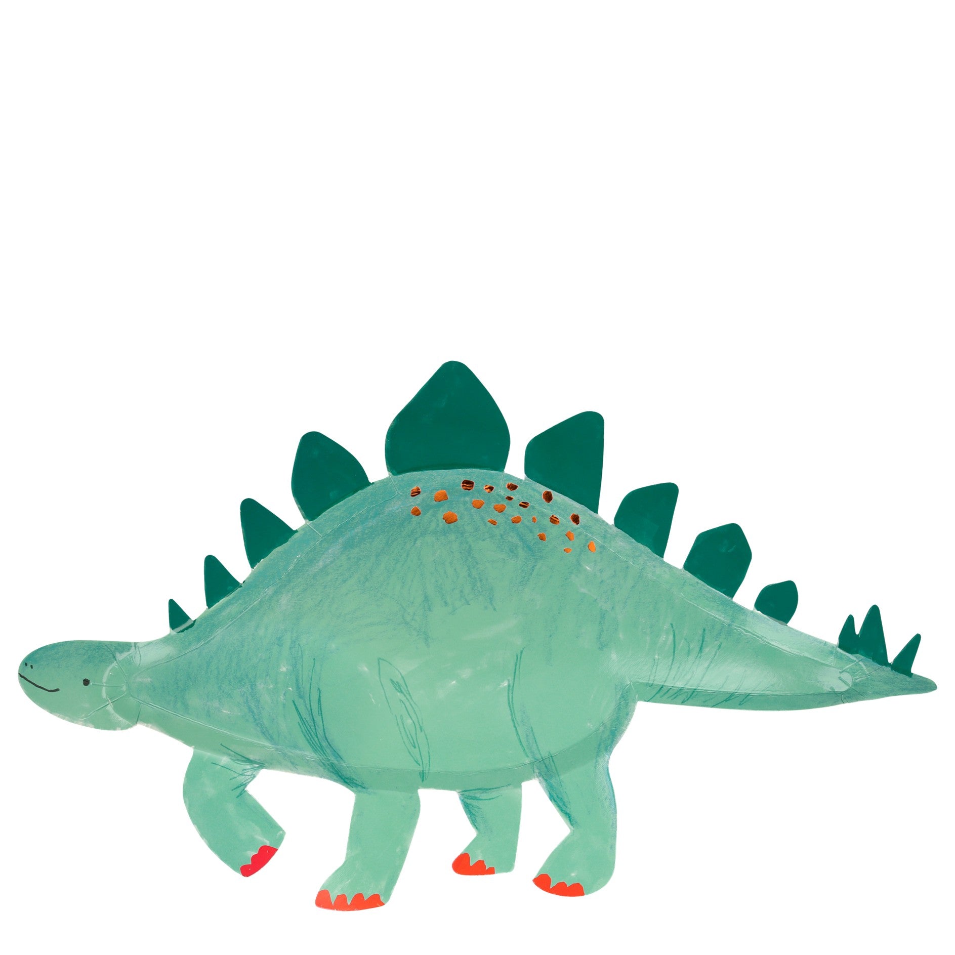 Platten "Stegosaurus" (4 Stk.)
