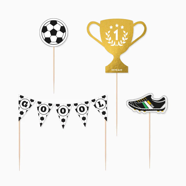 Kuchentopper "Fußball" (4 Stk.)