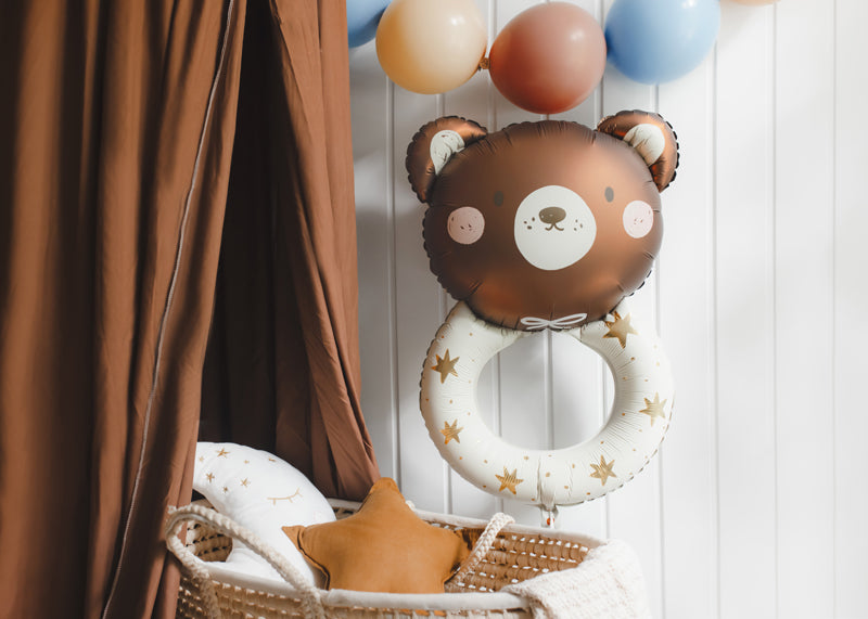 Folienballon "Teddy Rassel" (1 Stk.)