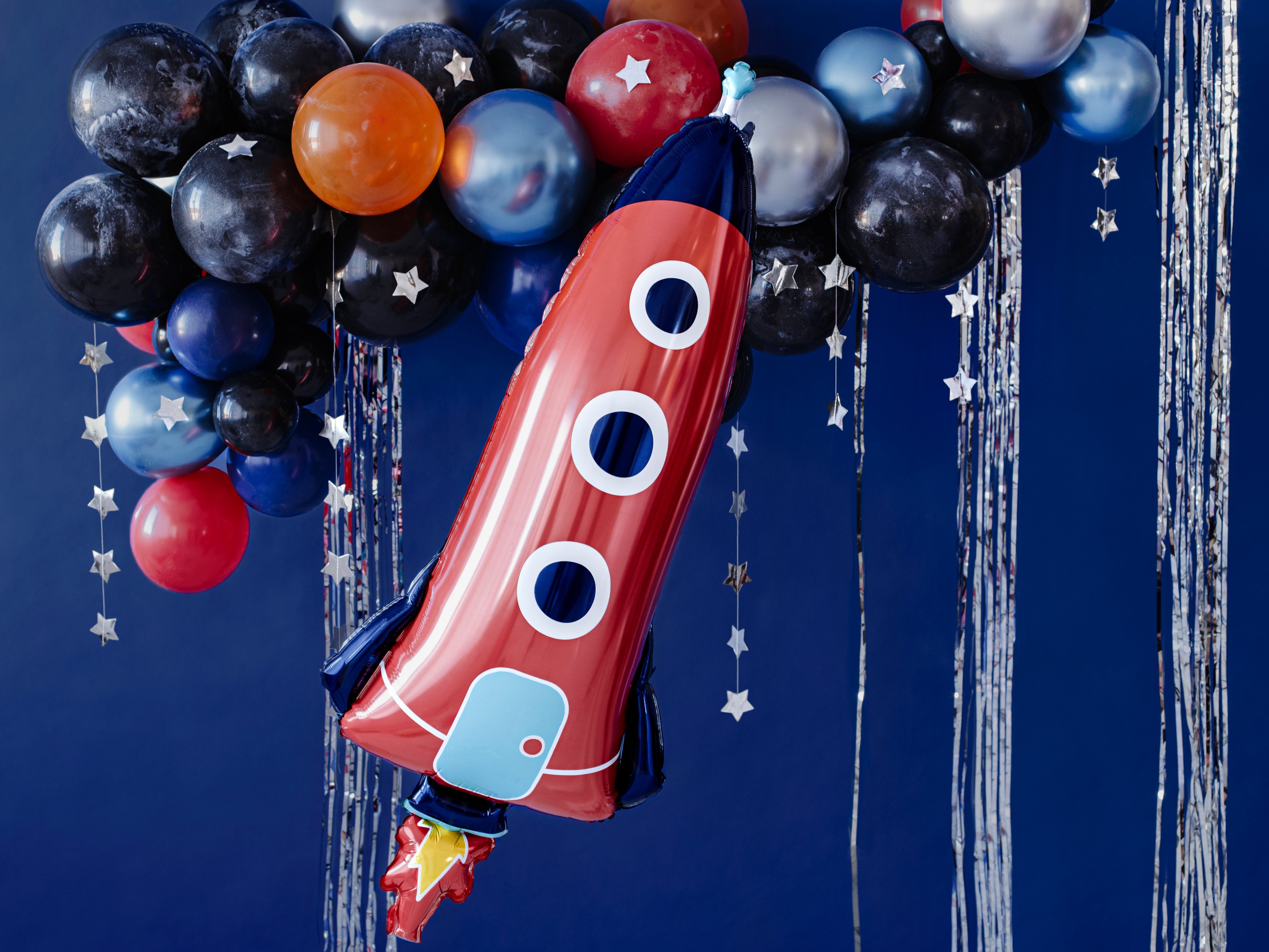 Folienballon "Rakete" (1 Stk.)