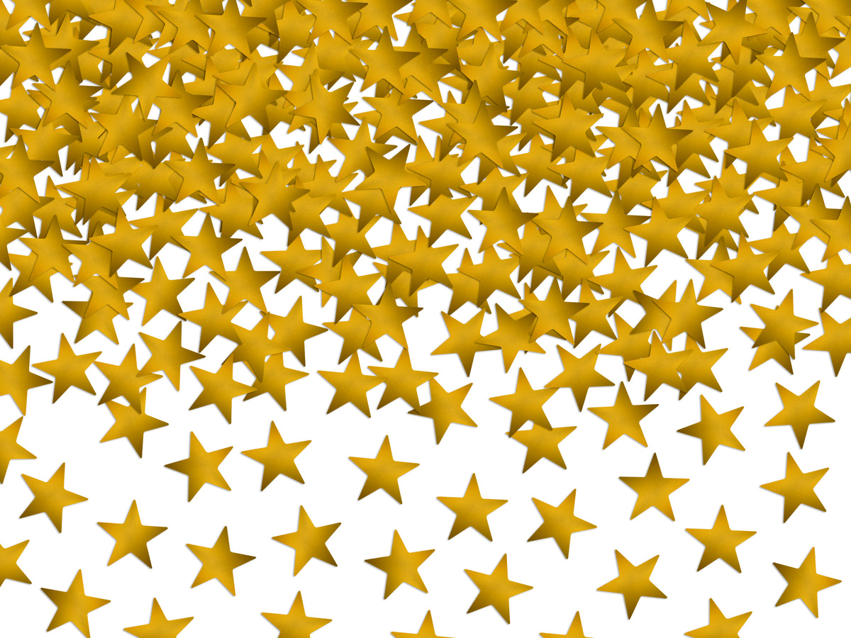 Konfetti "Sterne" gold (1 Pck.)