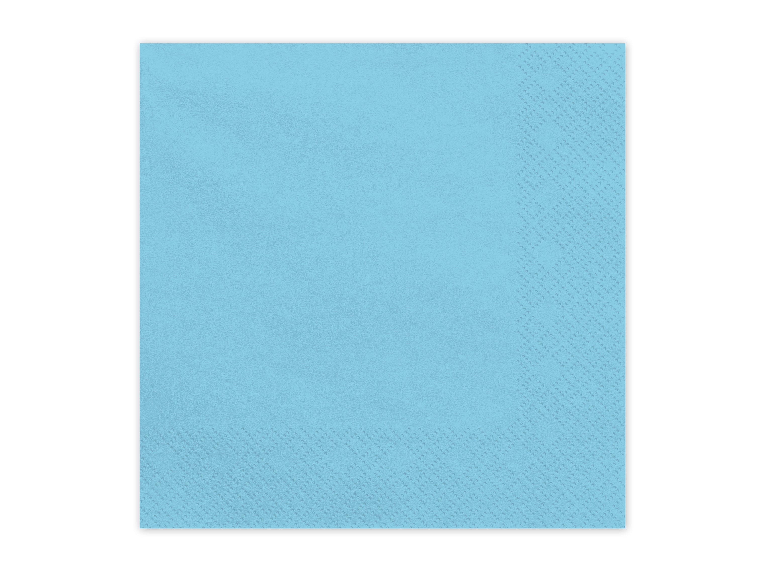 Servietten hellblau (20 Stk.)