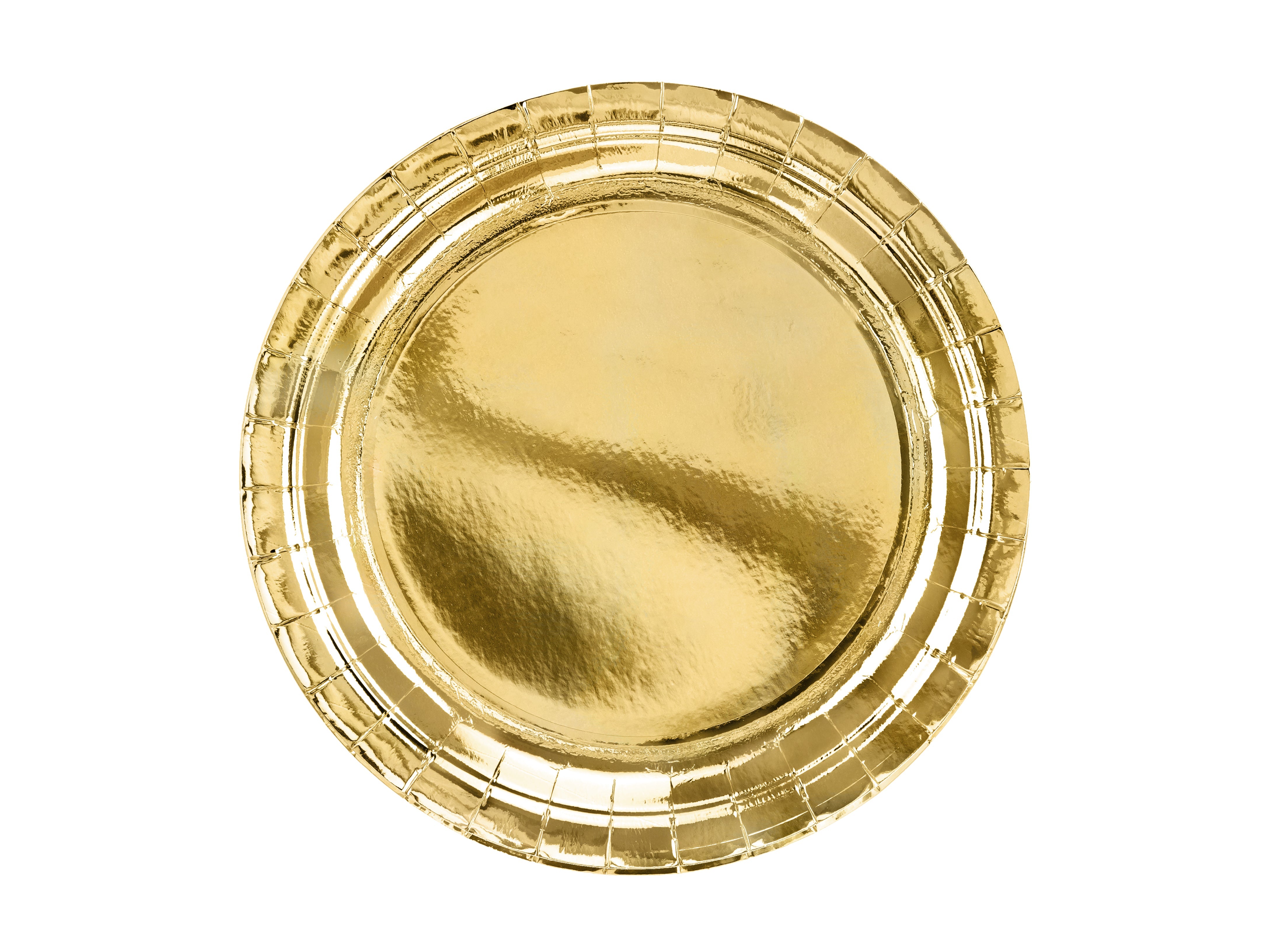 Teller gold (6 Stk.)