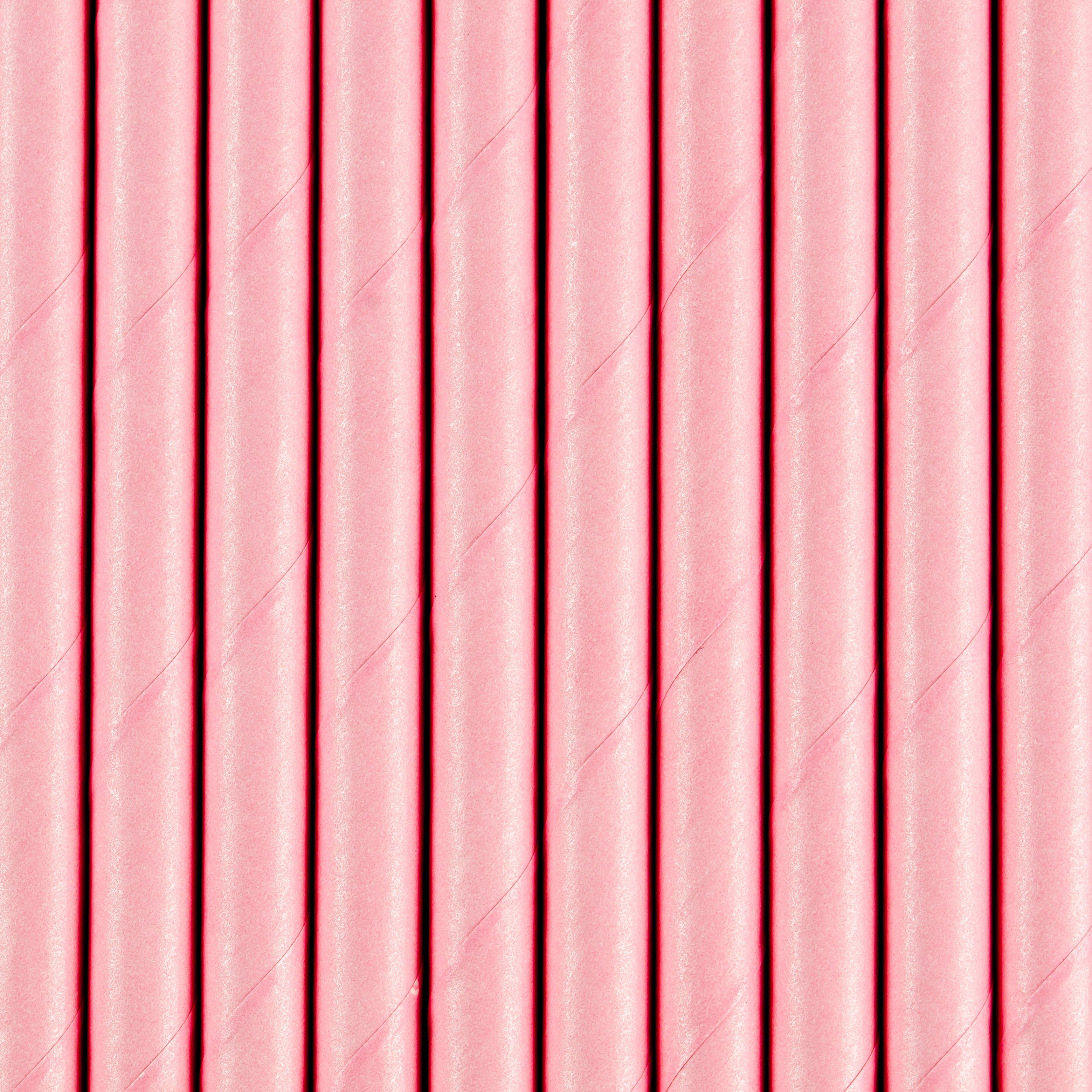 Trinkhalme rosa (10 Stk.)