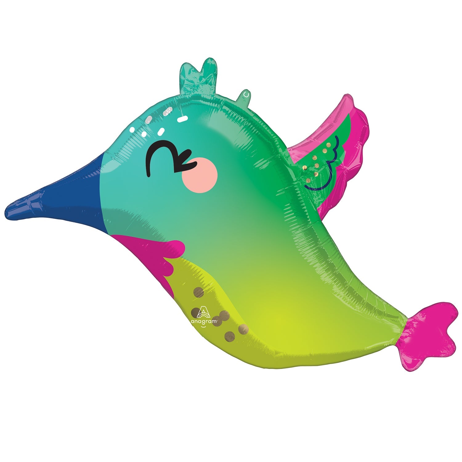 Folienballon "Kolibri" (1 Stk.)