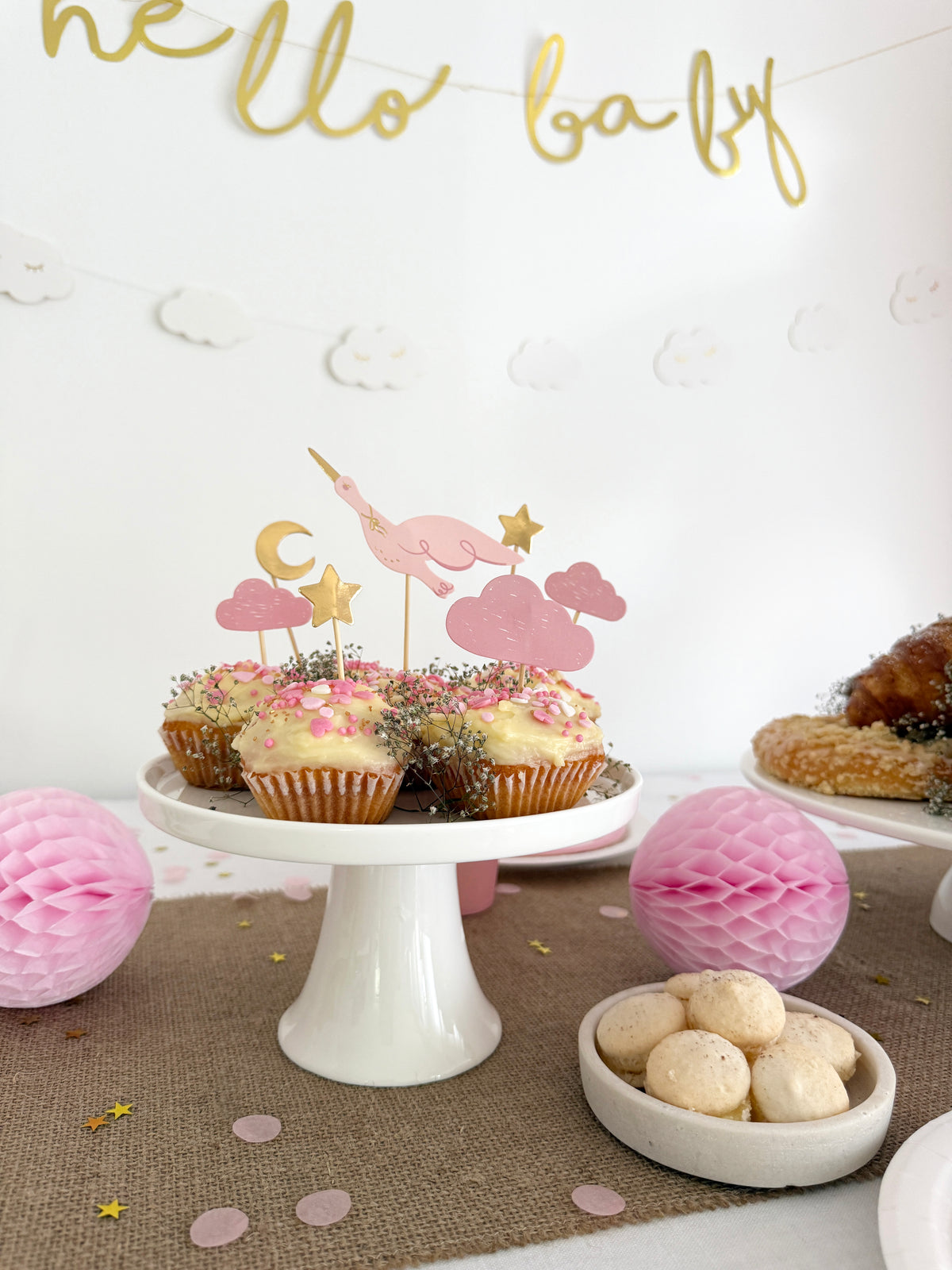 Kuchentopper "Storch" (7 Stk.)