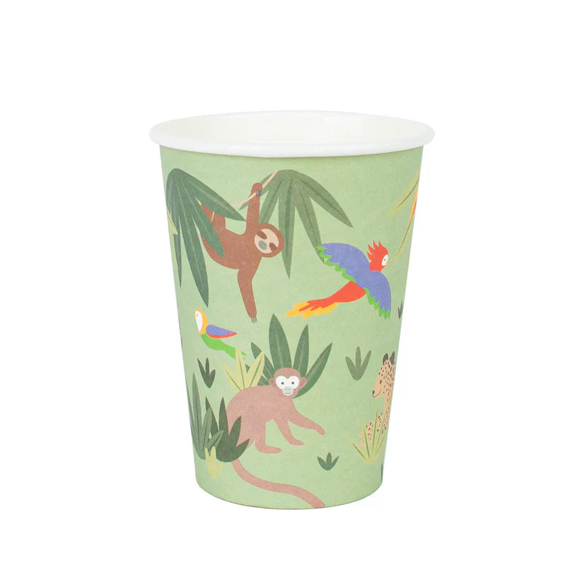 Becher "Dschungel" (8 Stk.)