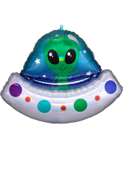 Folienballon "Ufo" (1 Stk.)