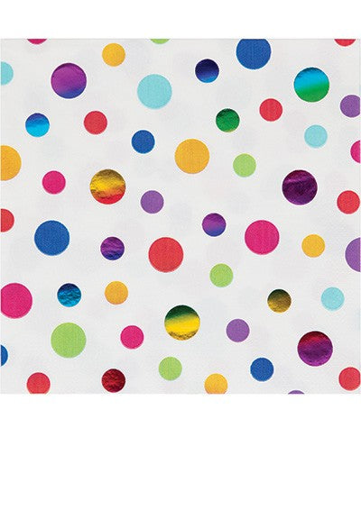 Servietten "Regenbogen Konfetti" (16 Stk.)