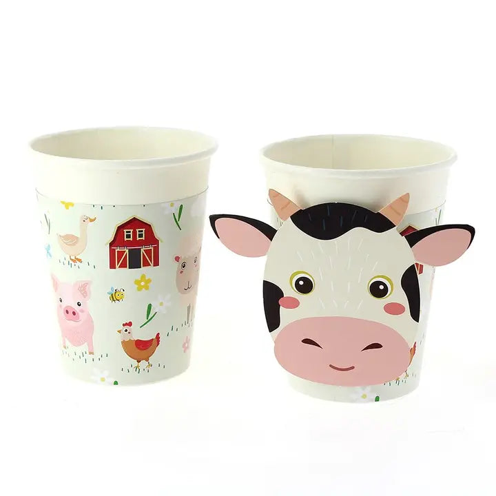 Becher "Bauernhof" (6 Stk.)