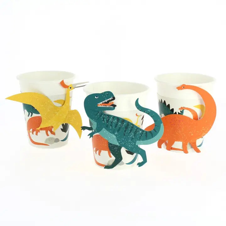 Becher "Dinosaurier" (6 Stk.)