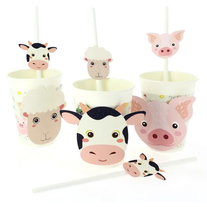 Becher "Bauernhof" (6 Stk.)