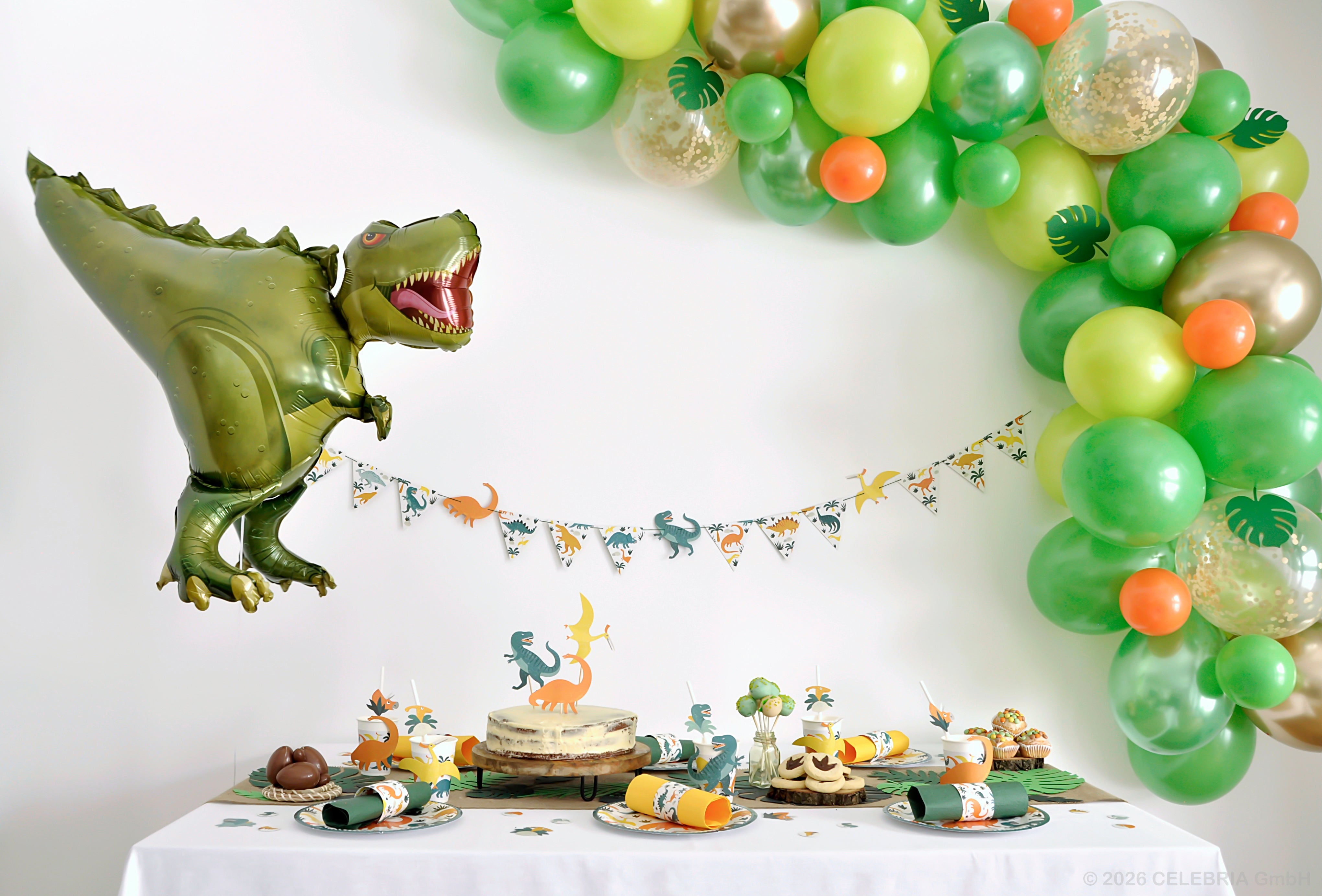Becher "Dinosaurier" (6 Stk.)