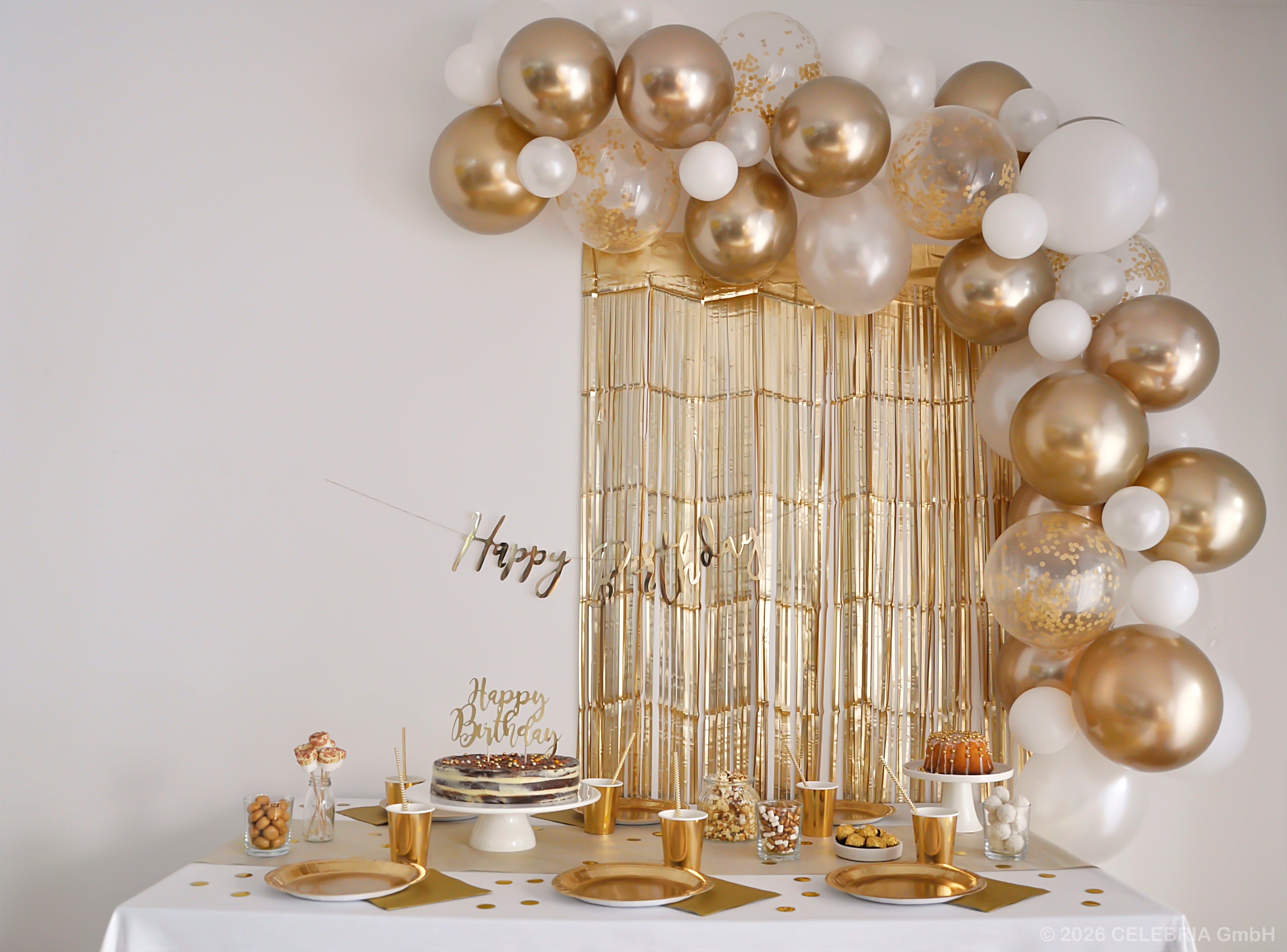 Teller gold (6 Stk.)