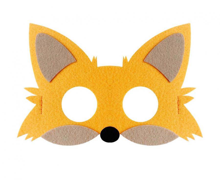 Filzmaske "Fuchs" (1 Stk.)