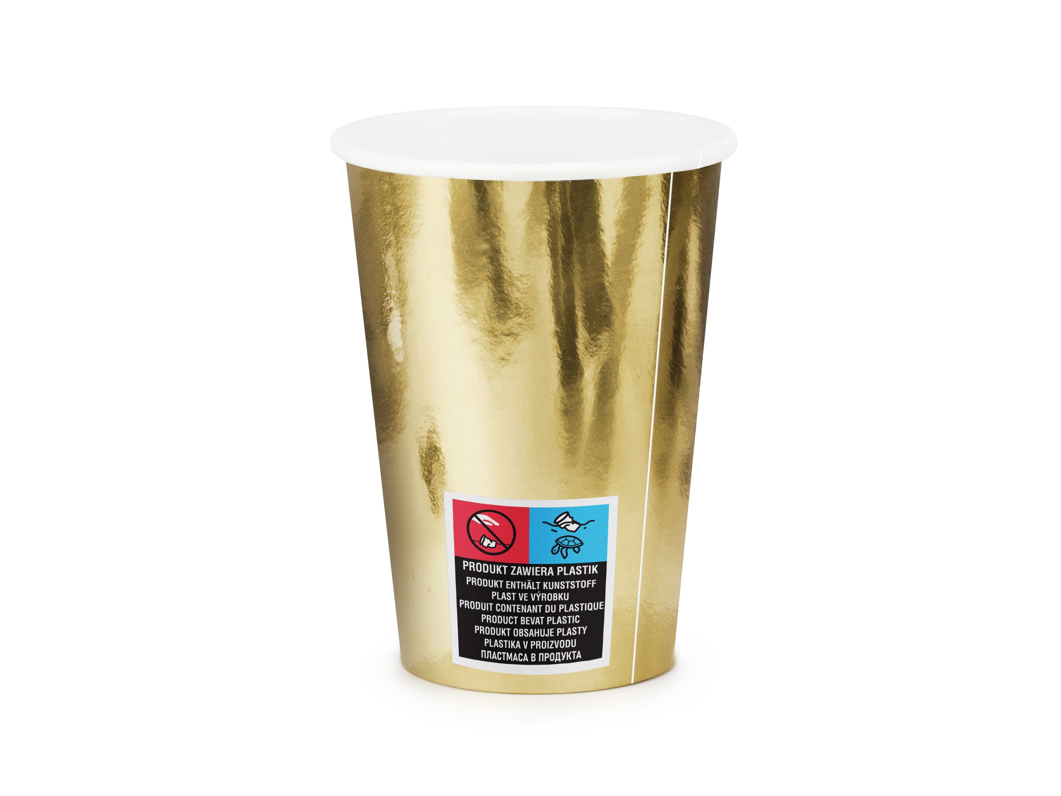 Becher gold (6 Stk.)