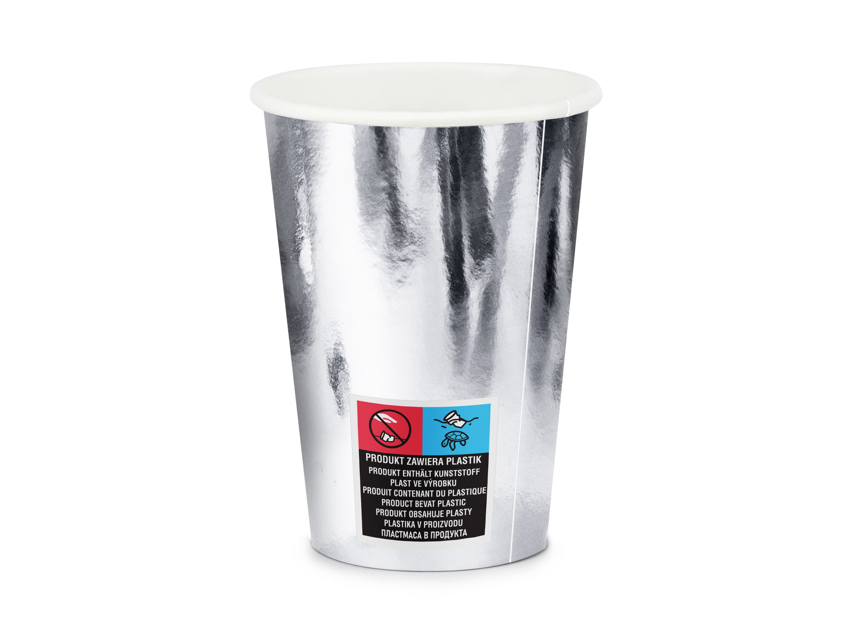 Becher silber (6 Stk.)