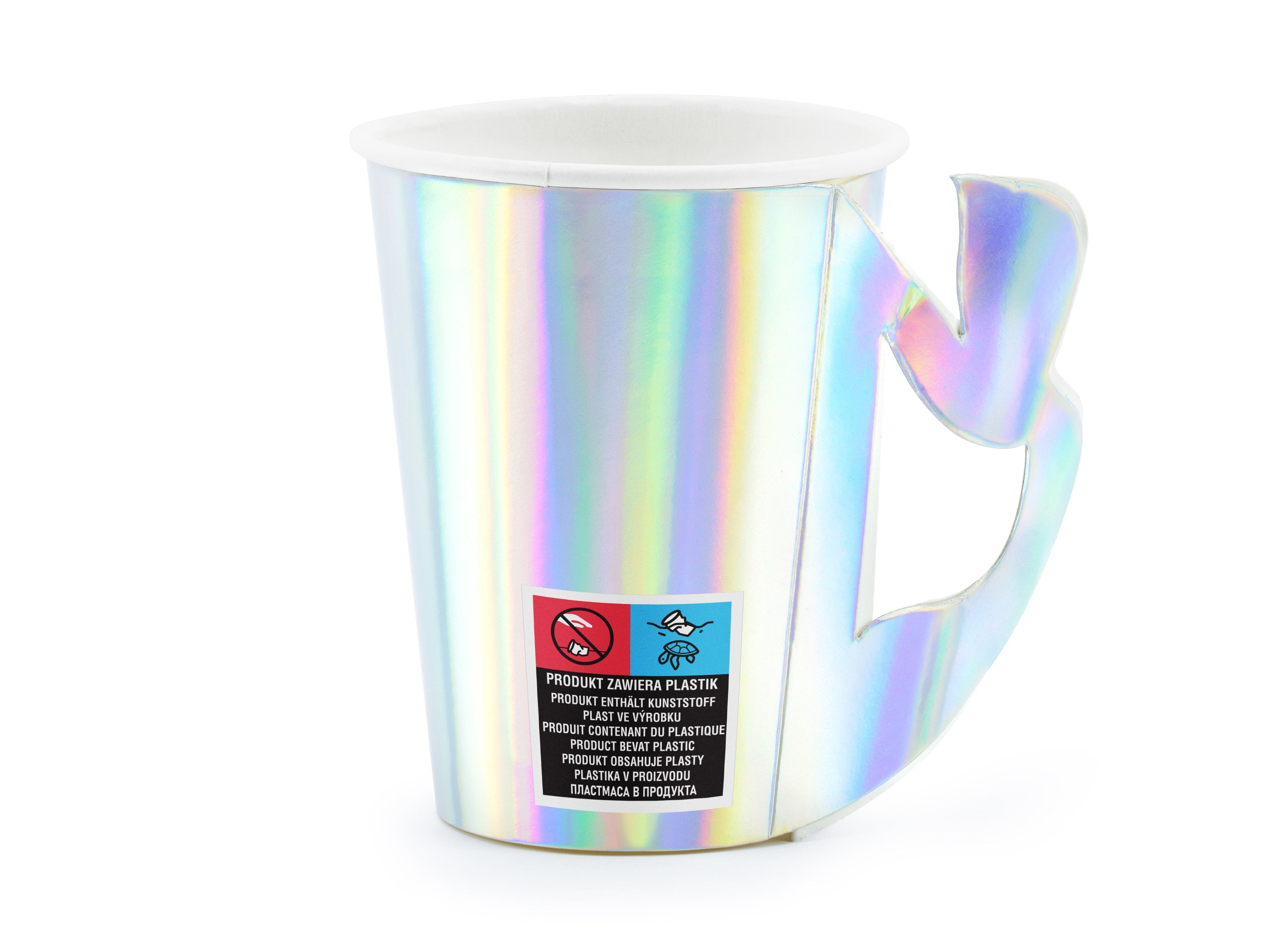 Becher "Meerjungfrau" schillernd (6 Stk.)