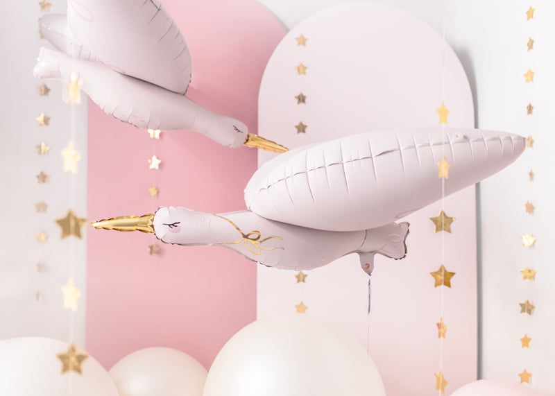 Folienballon "Storch" (1 Stk.)