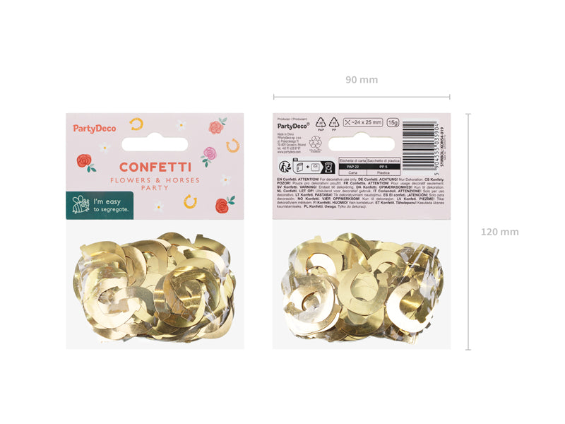 Konfetti "Hufeisen" (1 Pck.)