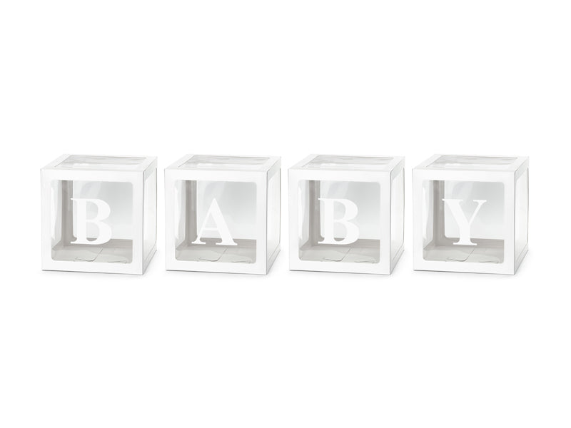 Ballonboxen "BABY" (4 Stk.)
