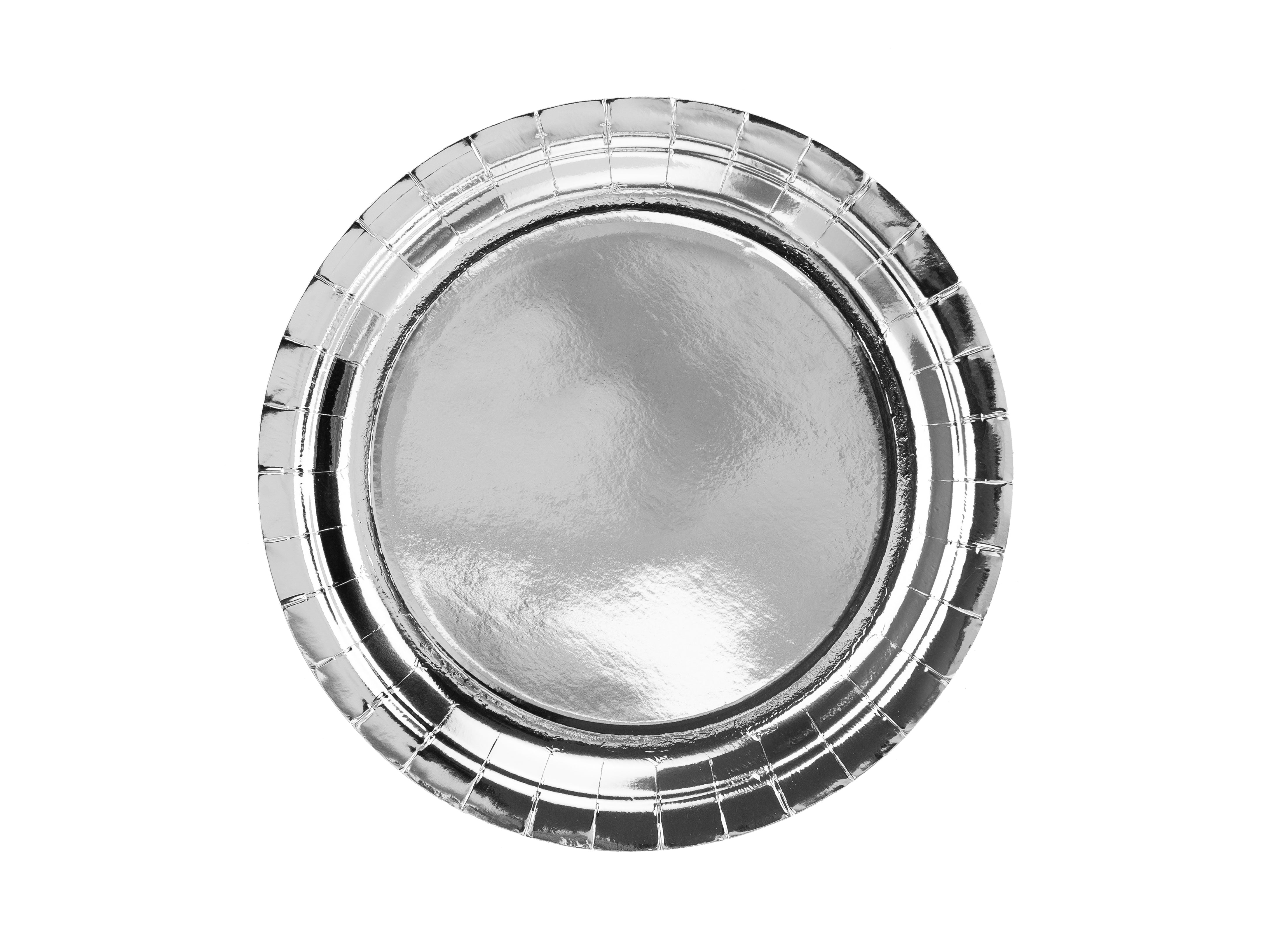 Teller silber (6 Stk.)