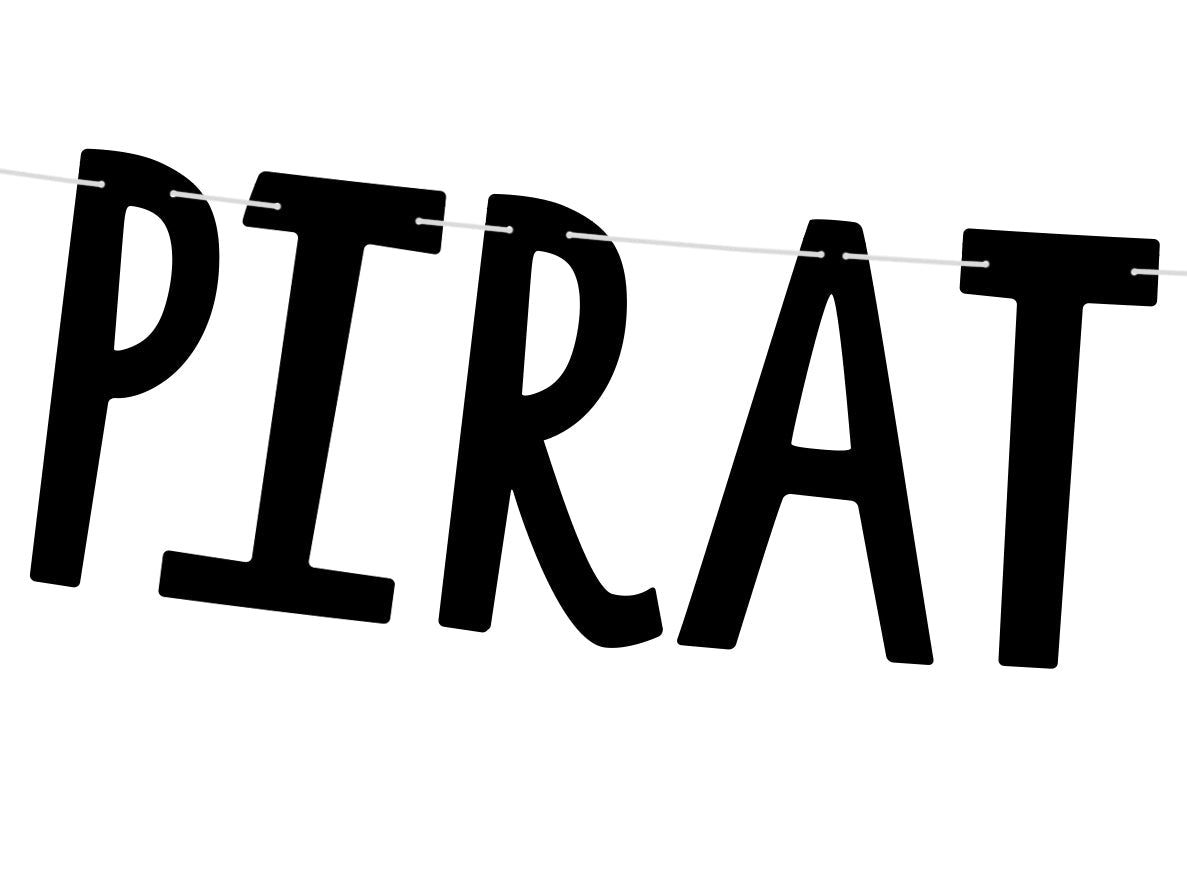 Wimpelkette "Pirat" (1 Stk.)