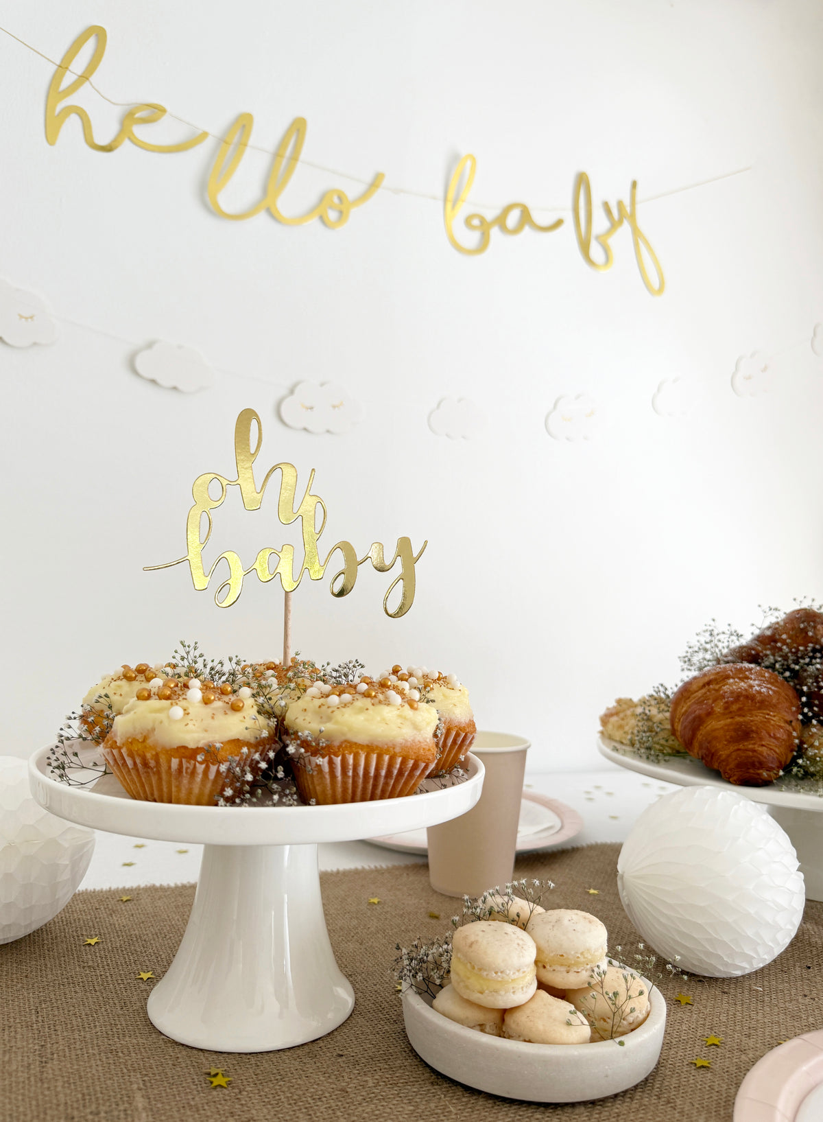 Kuchentopper "Oh Baby" (1 Stk.)