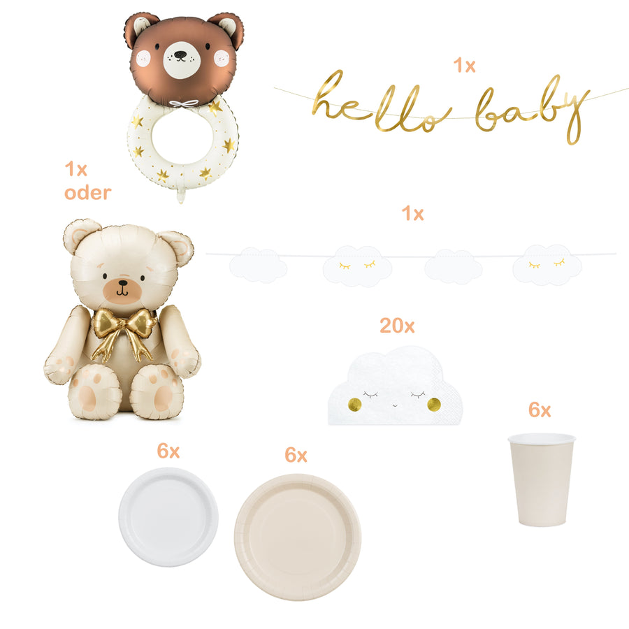 Babyparty beige Box Basis